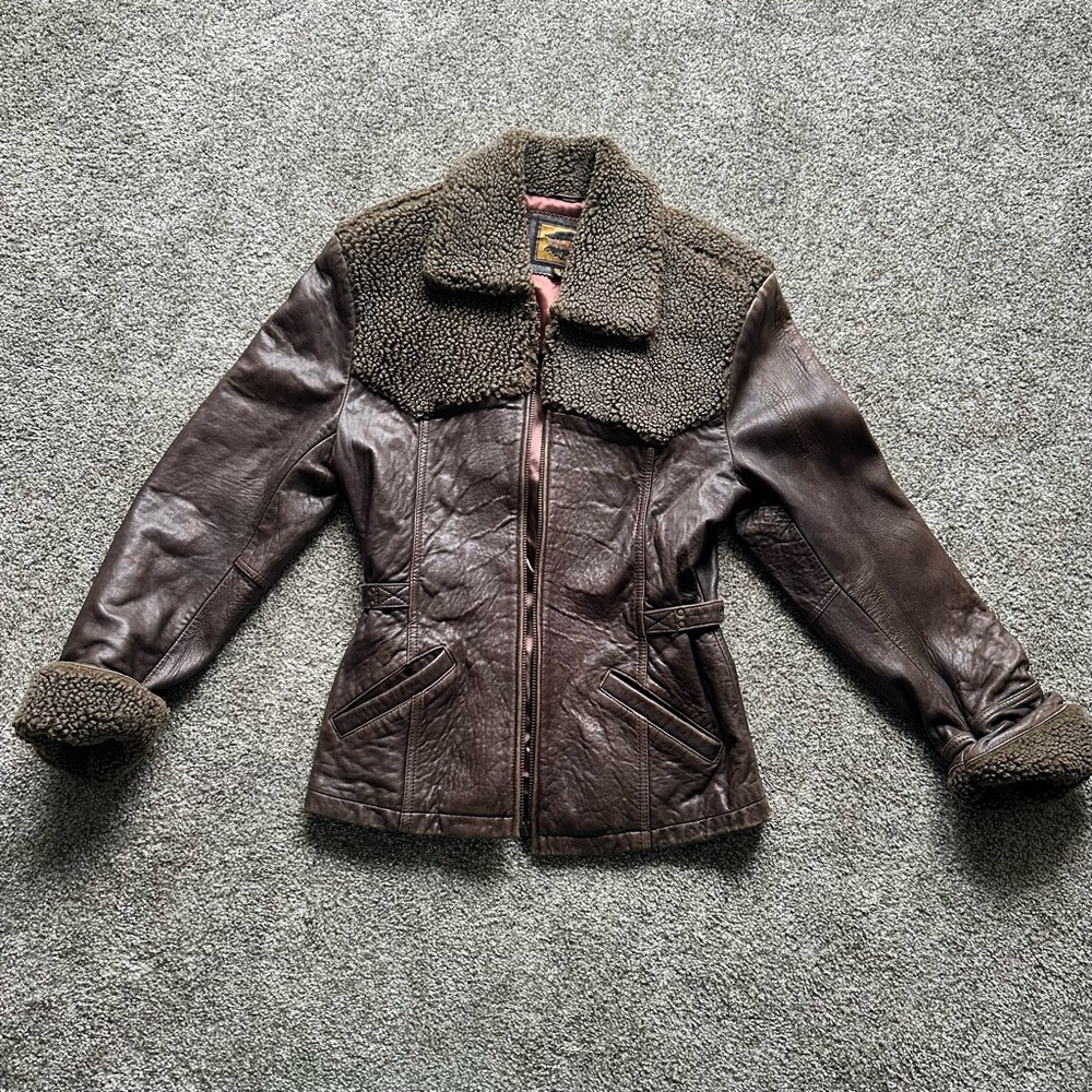 100% Genuine Leather Fitted Jacket